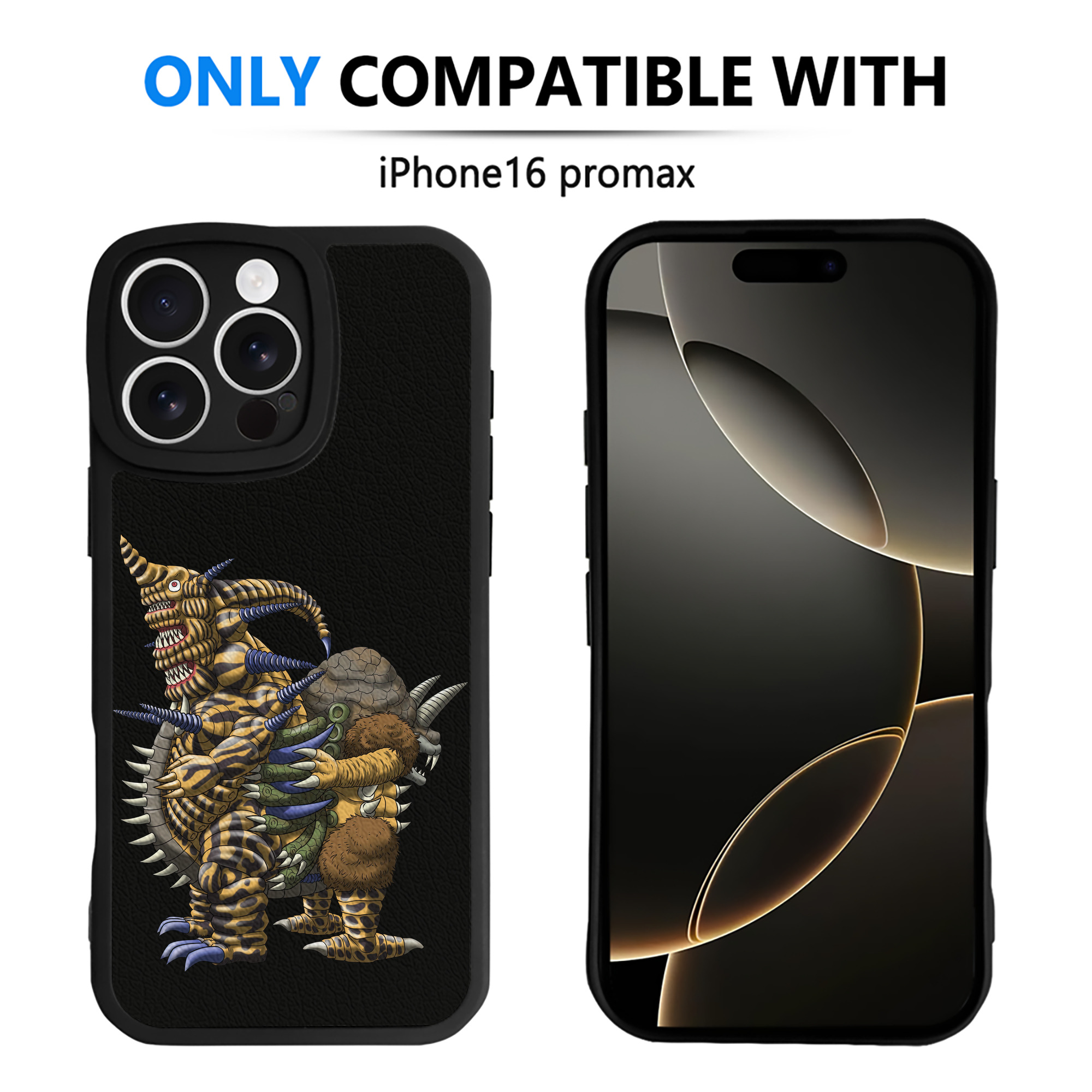 （画像用） ウルトラマン Ultraman 【iPhone 16シリーズ対応】シリコンスマホケース（レザー調） 材質：シリコン
